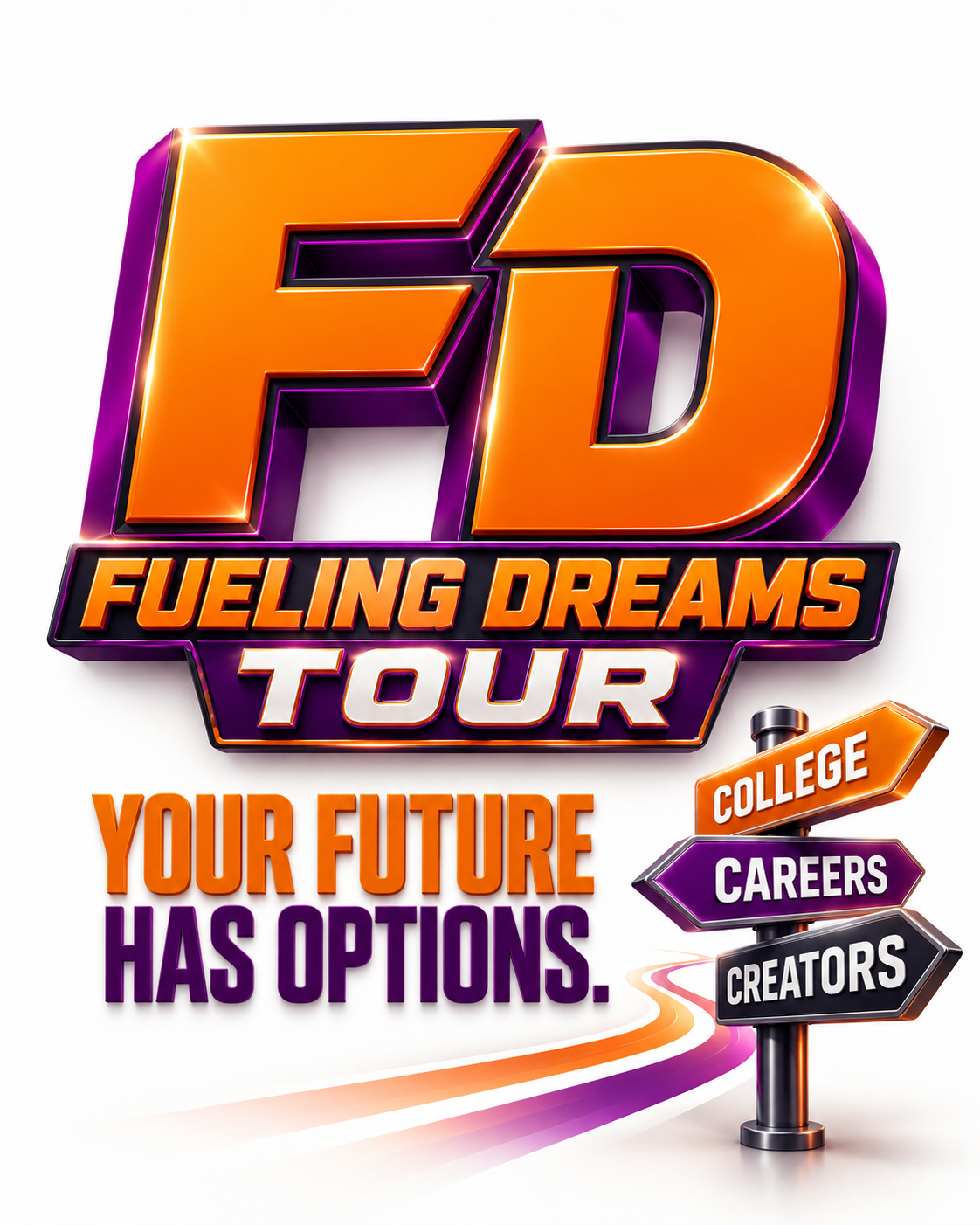 Fueling Dreams Tour: Your Future Has Options—College, Careers and Creators